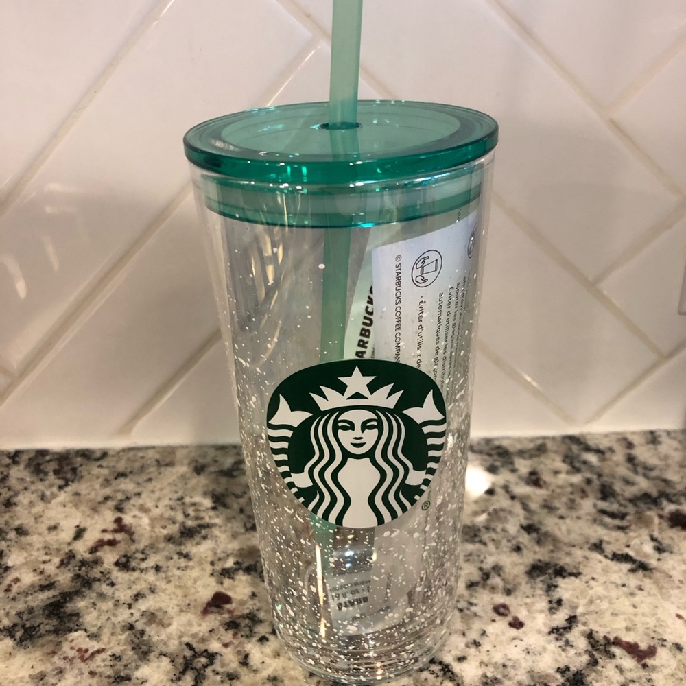 Starbucks Snow Glass